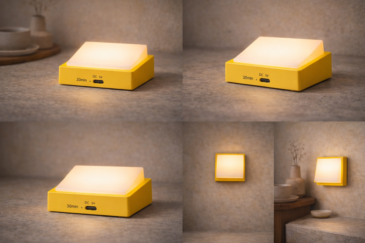 "Toggle" Portable LED Night Light (2 Colours)