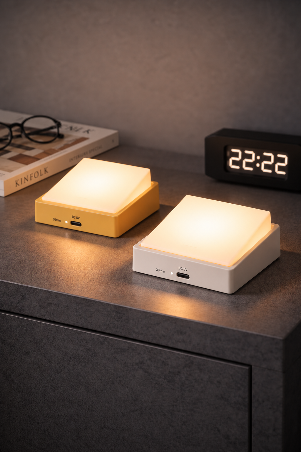 "Toggle" Portable LED Night Light (2 Colours)