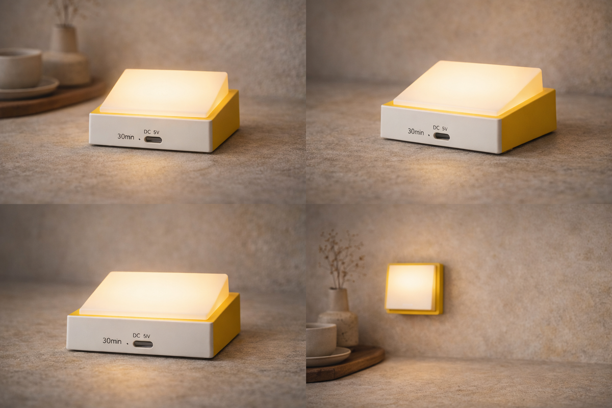 "Toggle" Portable LED Night Light (2 Colours)