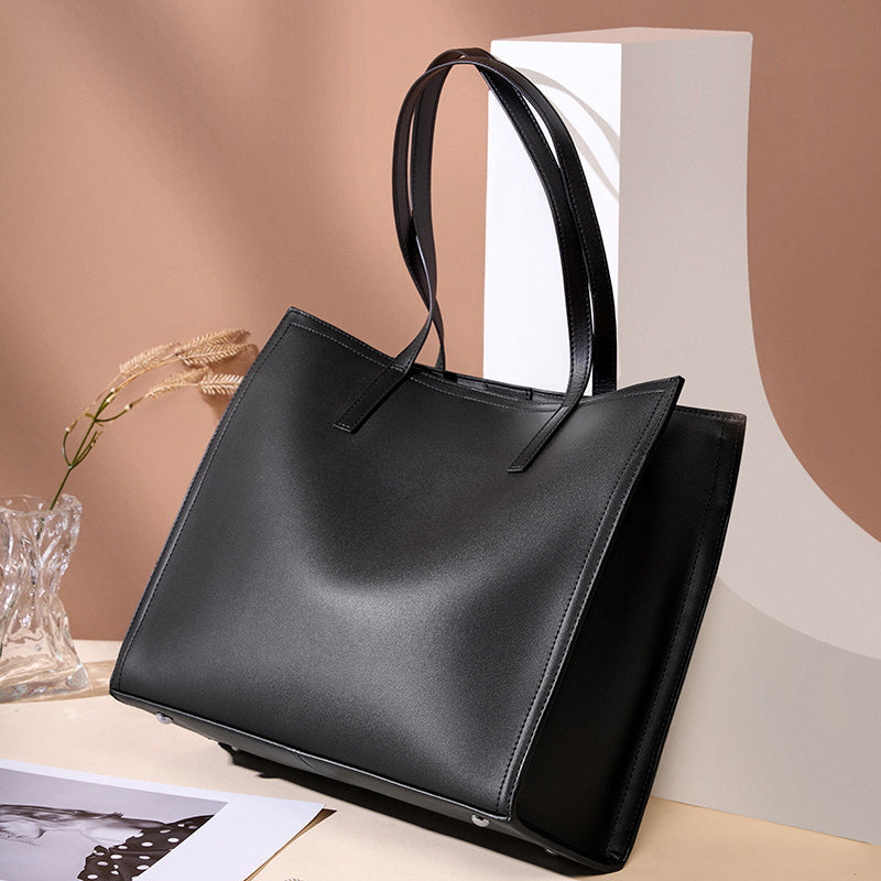 "Naemo" Leather Tote Bag (2 Colours)