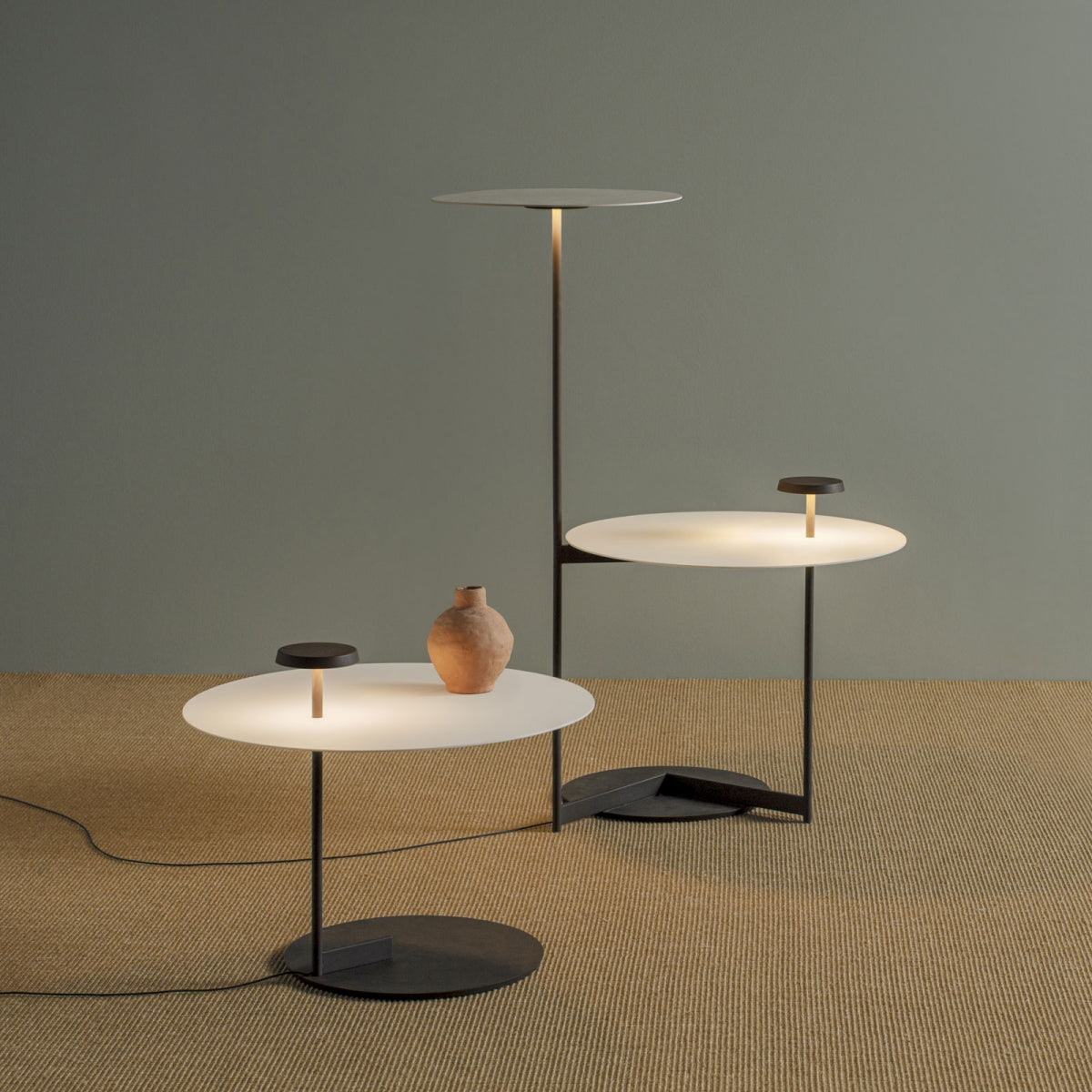 " Dana " Floor Lamp (2 Sizes+2 Lighting Colours)