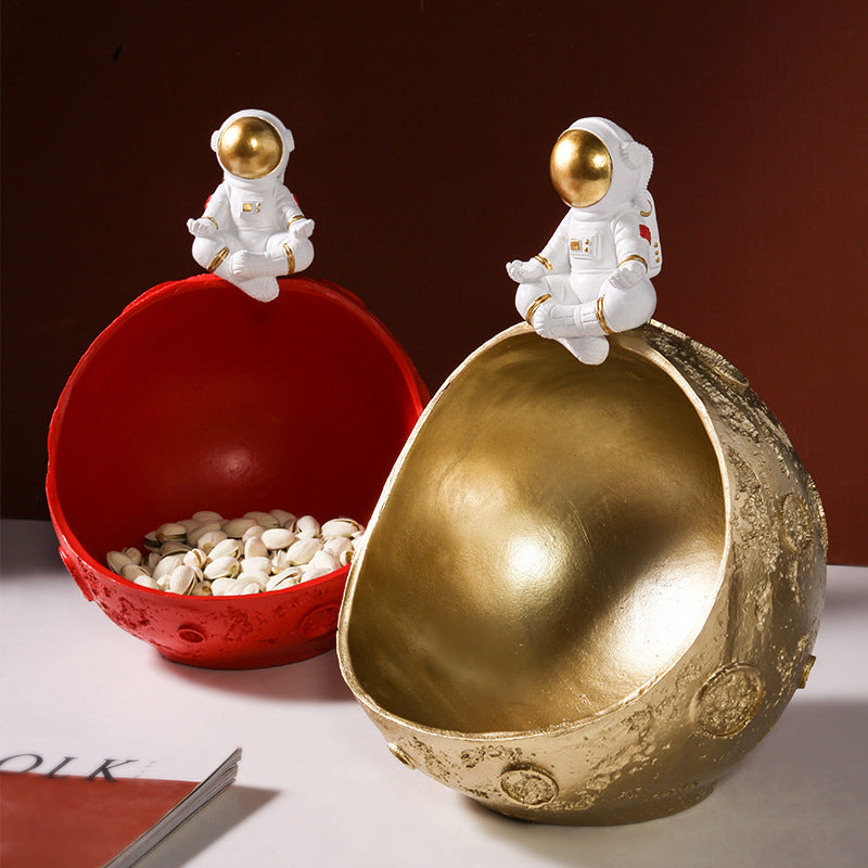 "The Meditation Astronaut" Decorative Tray (3 Colours)