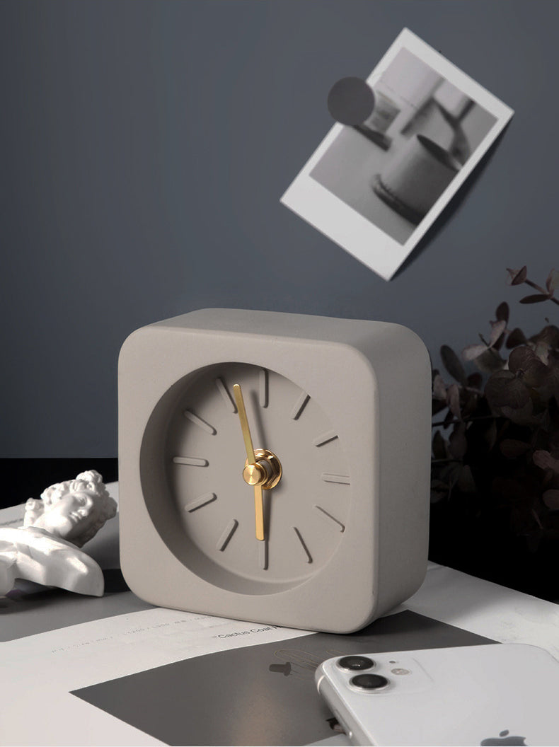 GC Silent Square Desk Clock