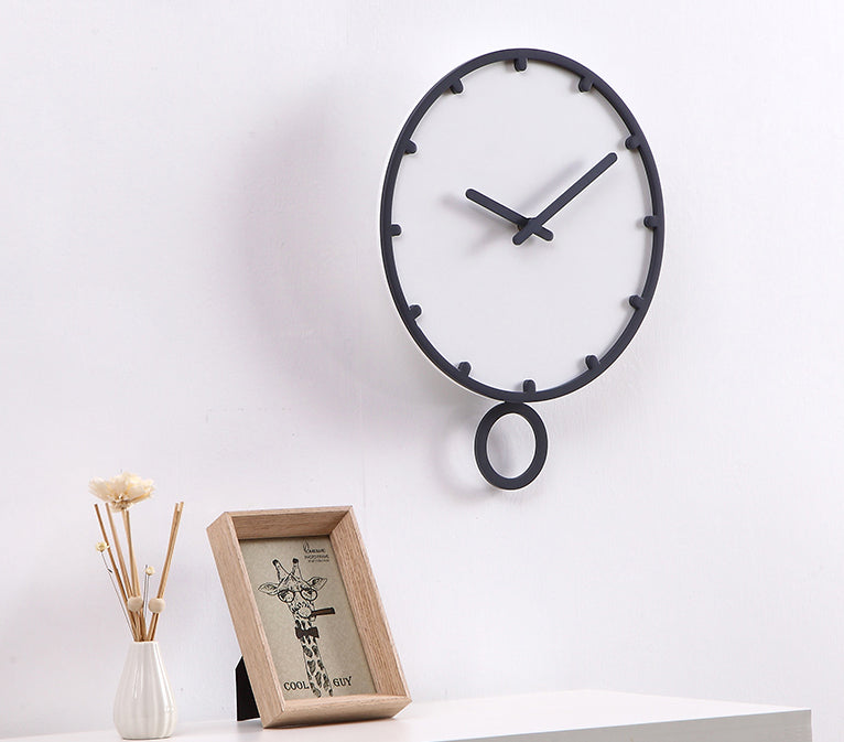 Sketsi Pendulum Silent Wall Clock