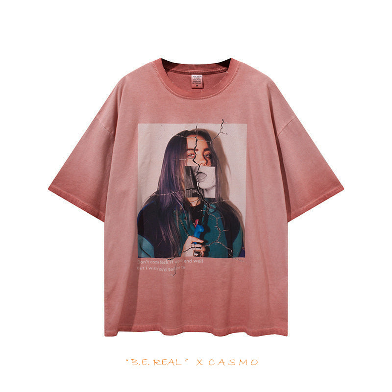 “B.E. REAL" Oversize Unisex Fit T-shirt (2 Colours)