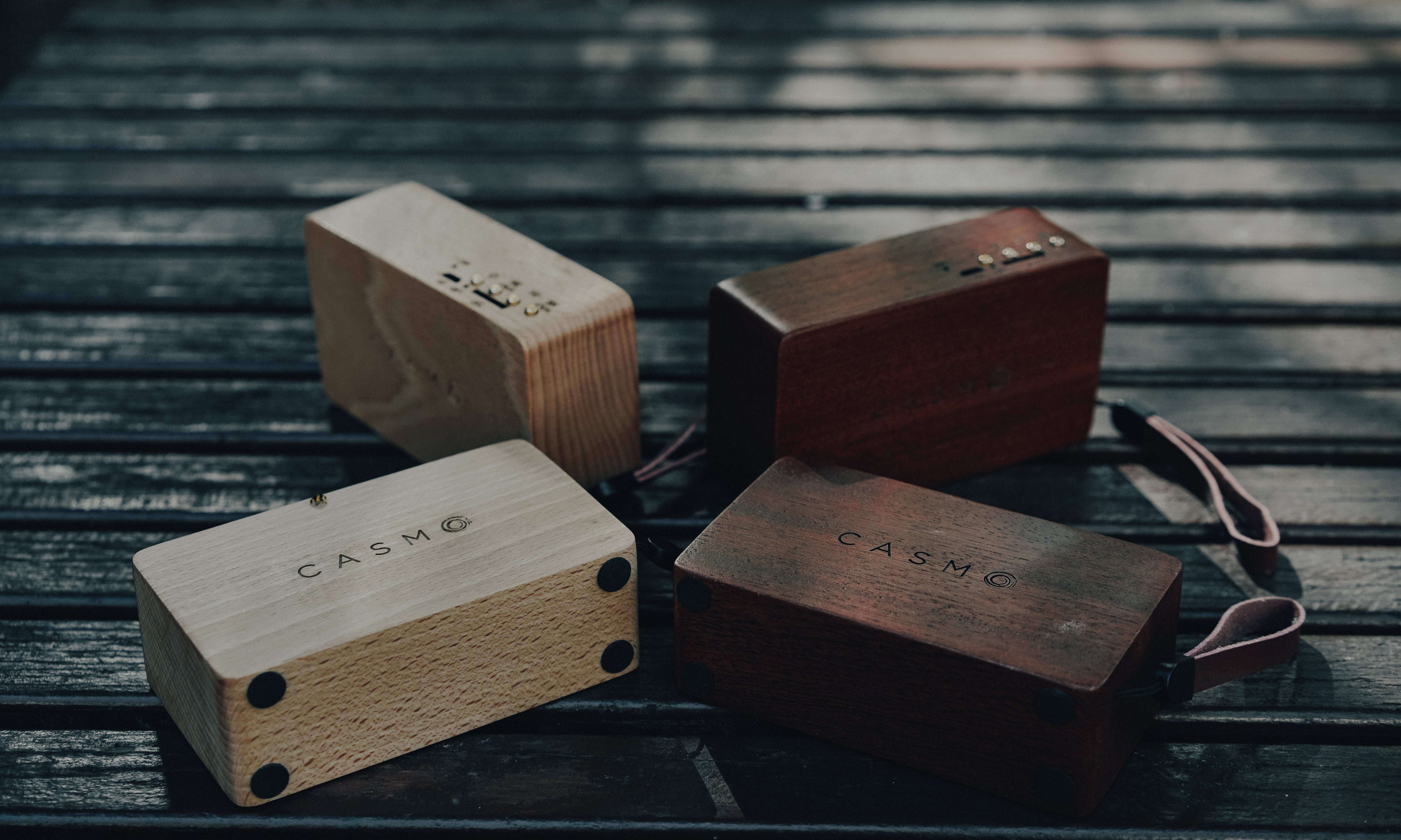 CASMO WanderBox Solid Wood Bluetooth Speaker (2 Materials)