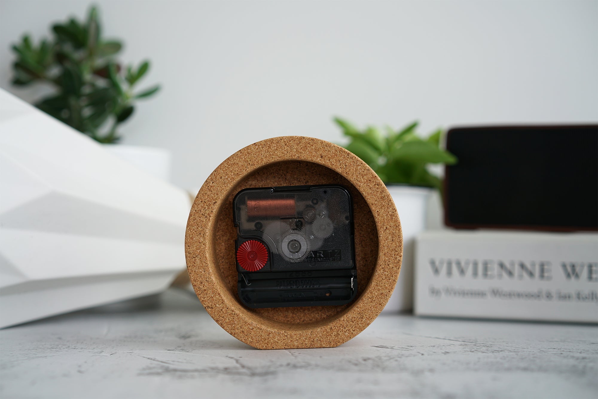 GC Silent Desk Clock (Cork)