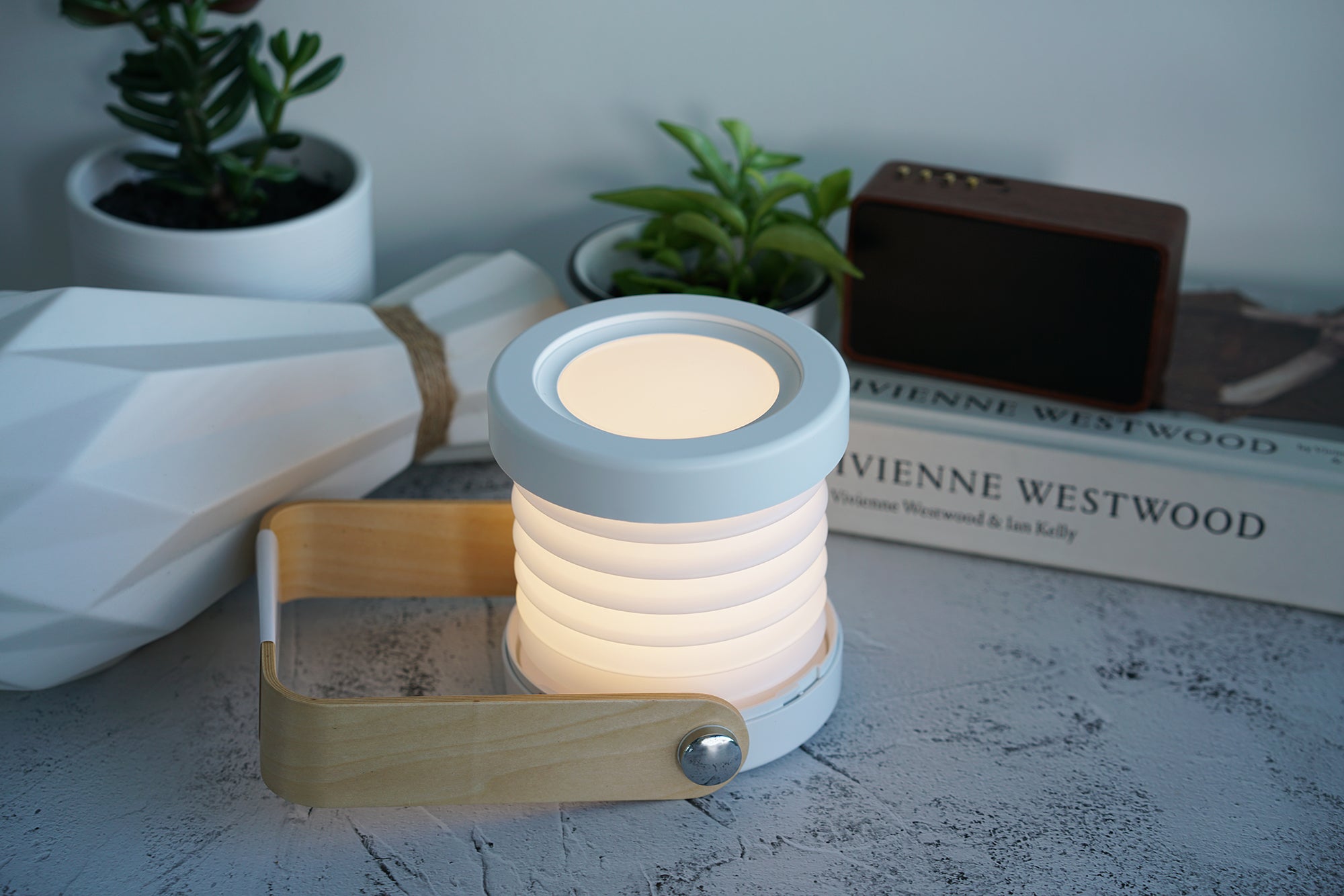 "Lantern" Led Desk Lamp (2 Colours)