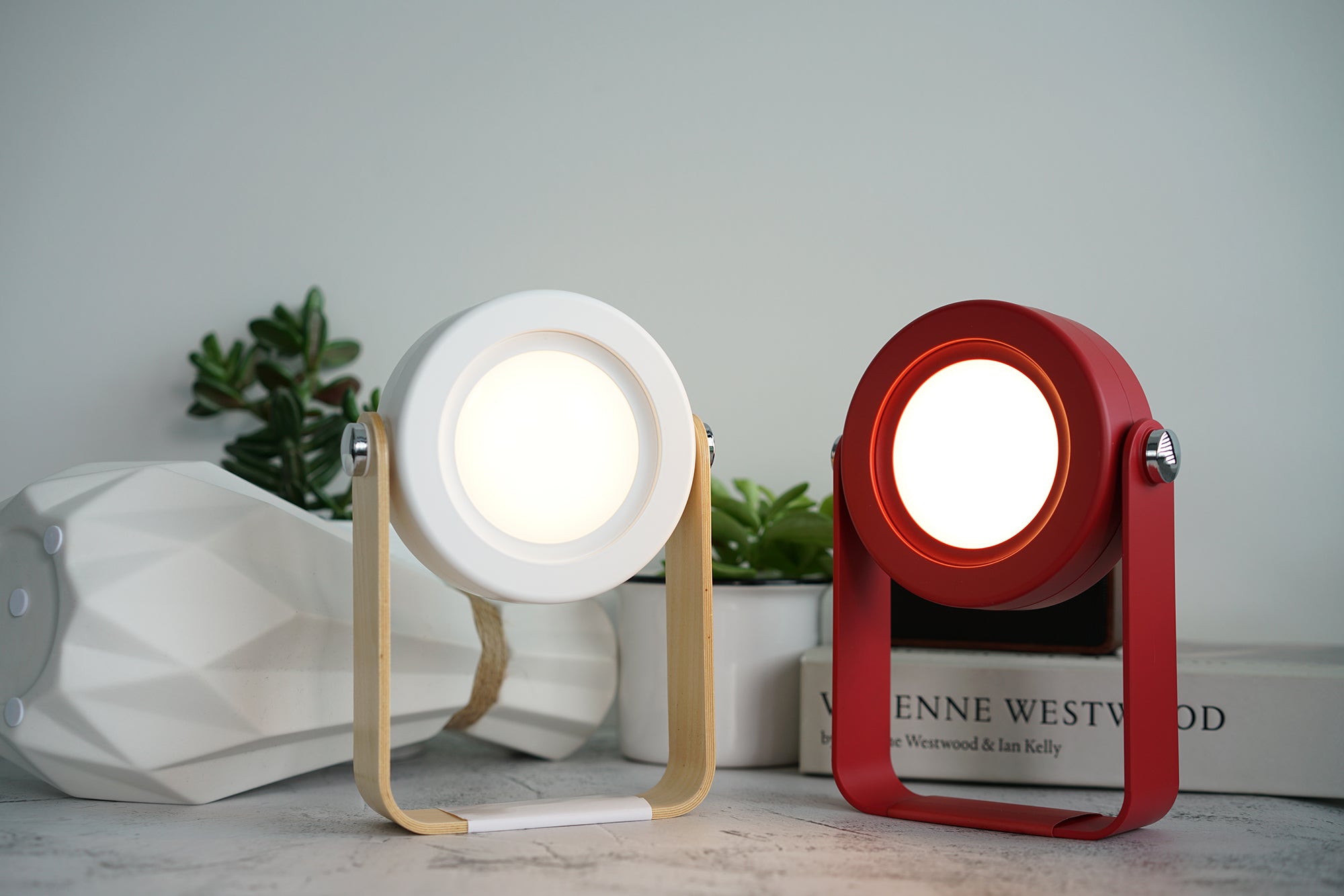 "Lantern" Led Desk Lamp (2 Colours)