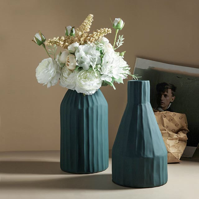 Asmo Vase Glebe Green
