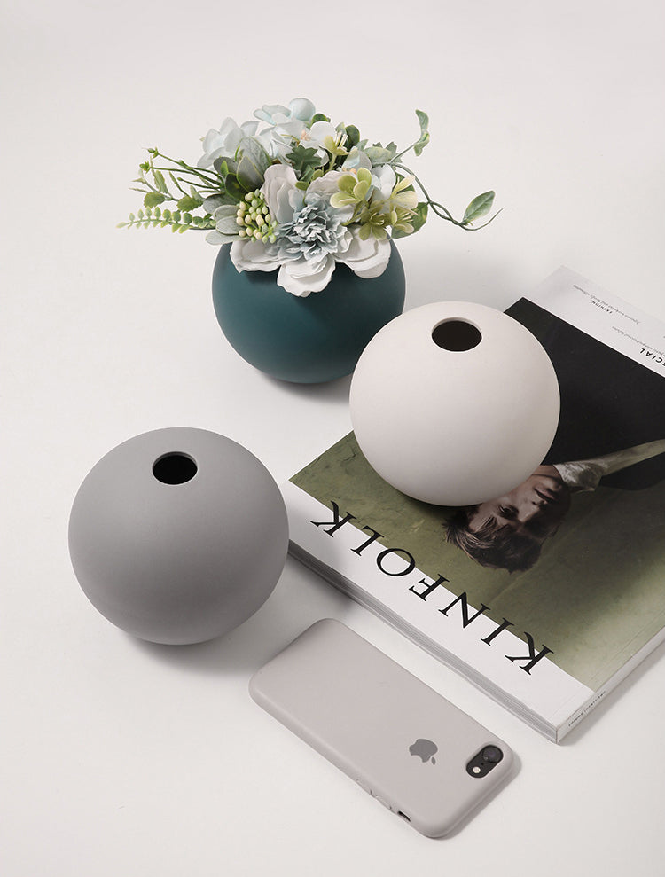 Luna Vase Glebe Green Small