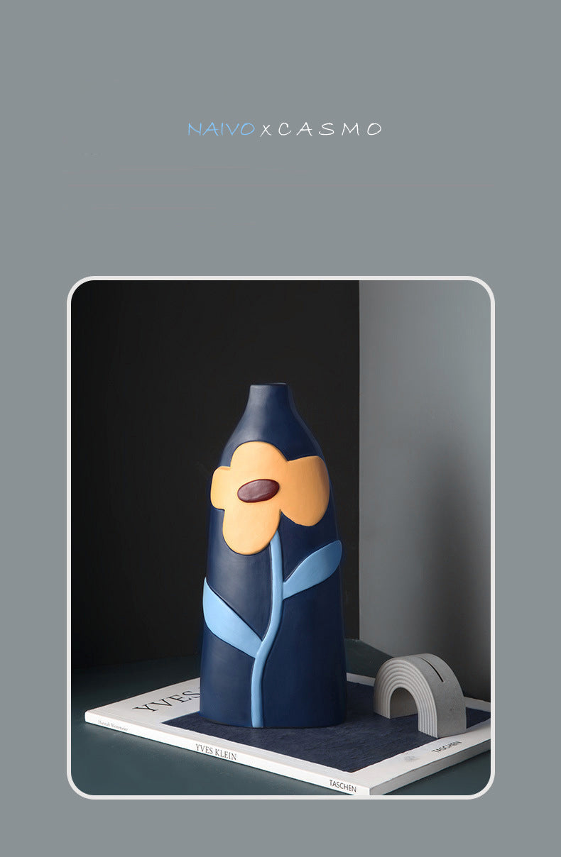 Naivo Vase Blue