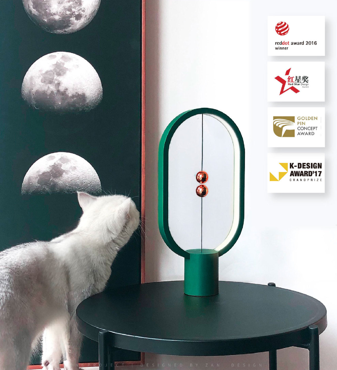 Original Heng Pro Balance Table Lamp (4 colours)