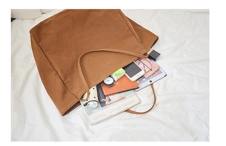 "Piknikki" Canvas Tote Bag (4 Colours)