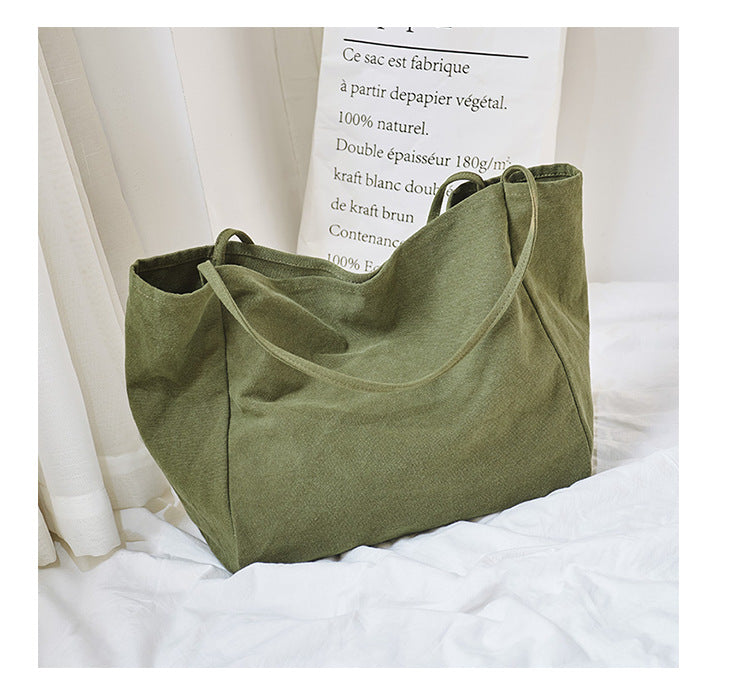 "Piknikki" Canvas Tote Bag (4 Colours)