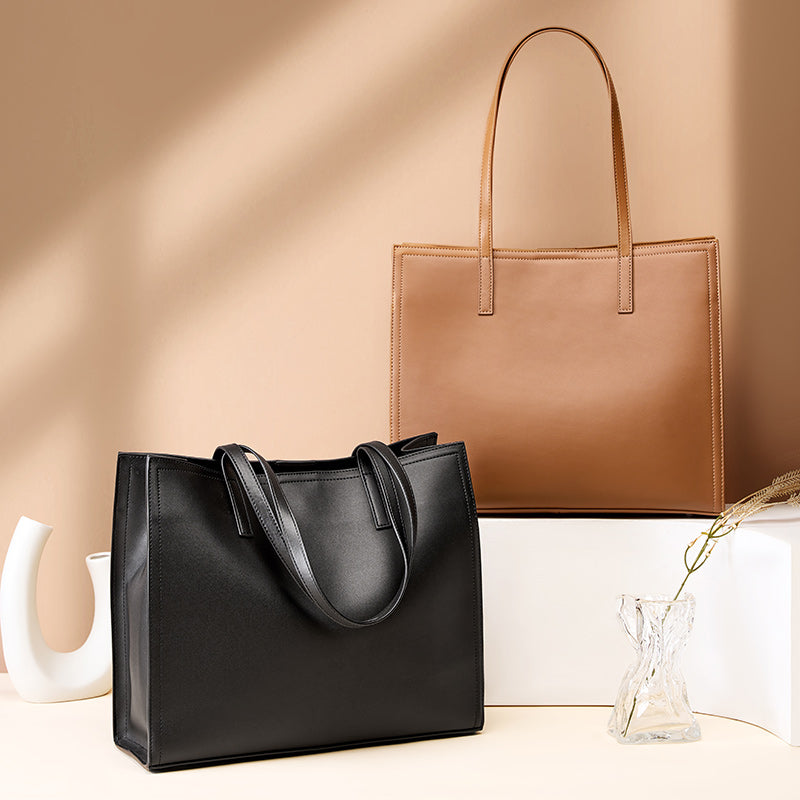 "Naemo" Leather Tote Bag (2 Colours)