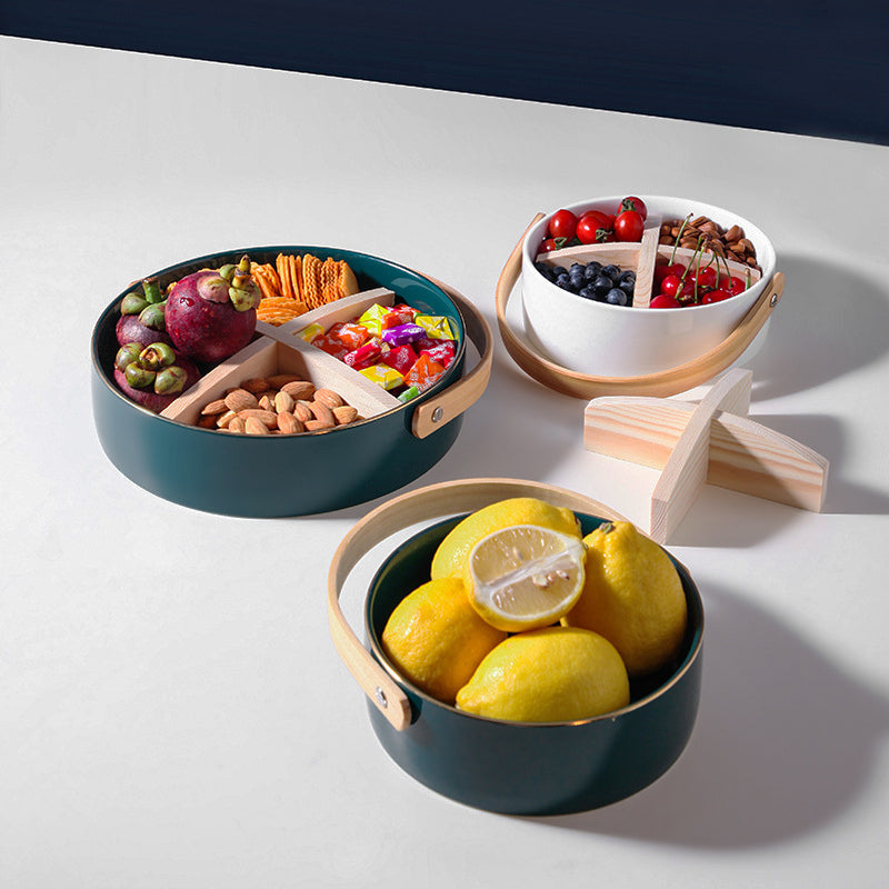Mustikka Ceramic Serving Tray Plate (2 Colours)
