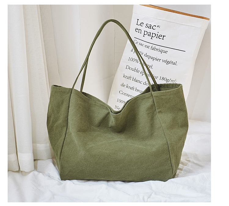 "Piknikki" Canvas Tote Bag (4 Colours)